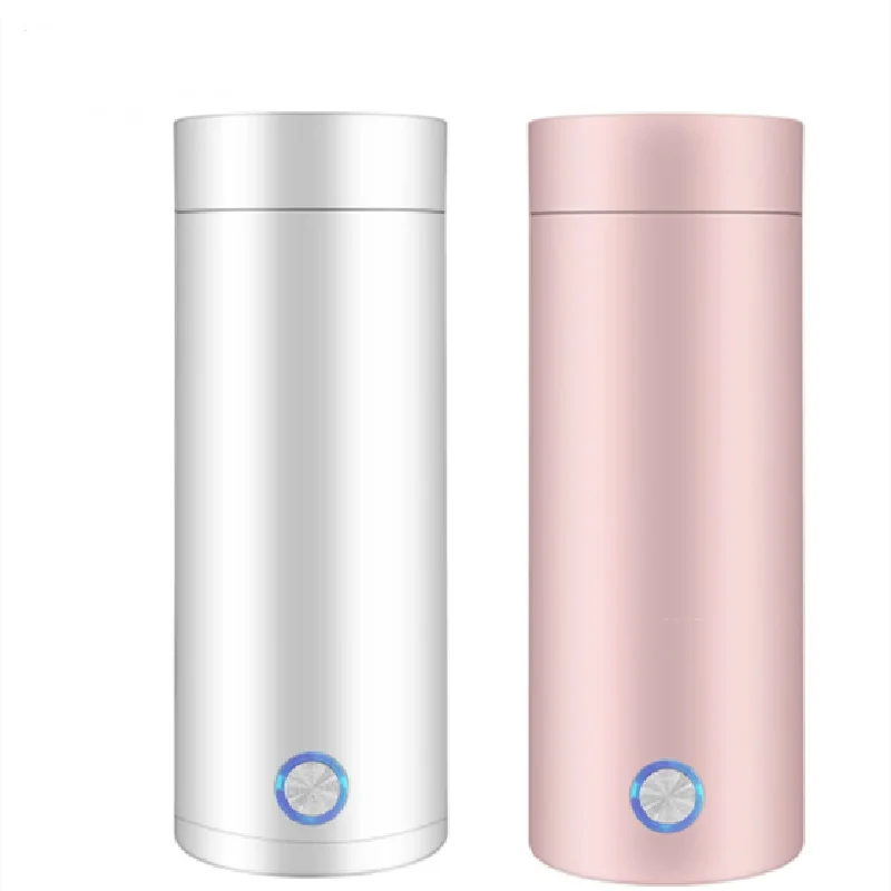 110V240V Electric Kettle 400ml Portable Electric Heating Bottle