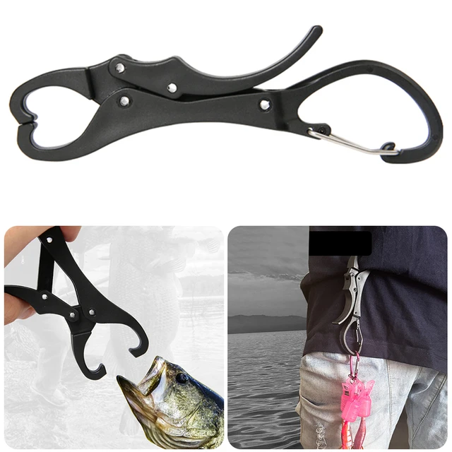 6.3 in Fishing Pliers Fishing Tongs Fishing Tools Fishing Clamp Lip Trigger  Fish Clamp Pliers Fishing Gifts for Men for Fishing