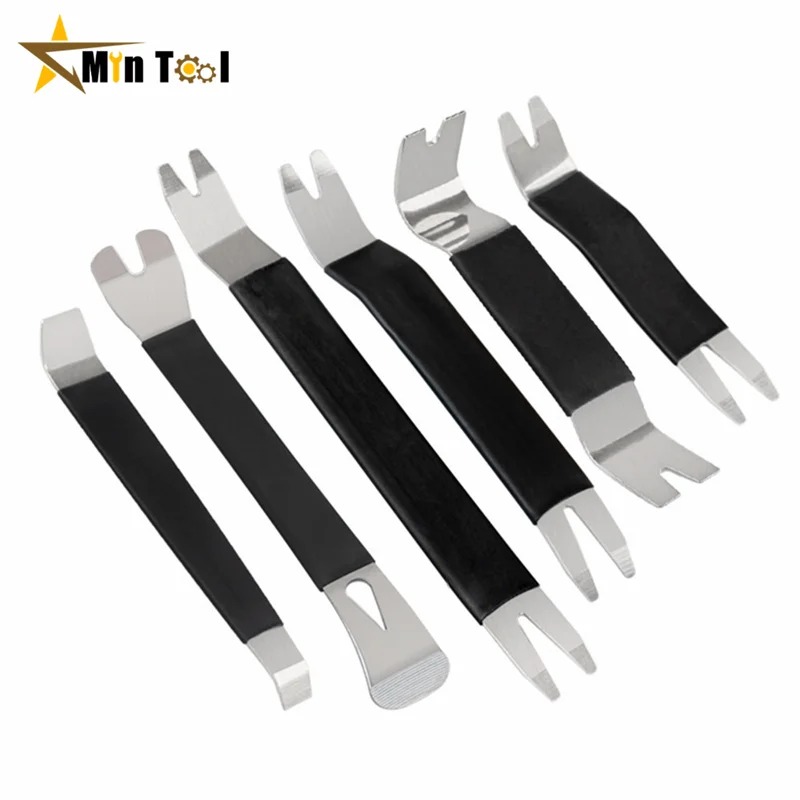 6Pcs Tragbare Auto Tür Clip Trim Removal Tools Kits Auto Dashboard