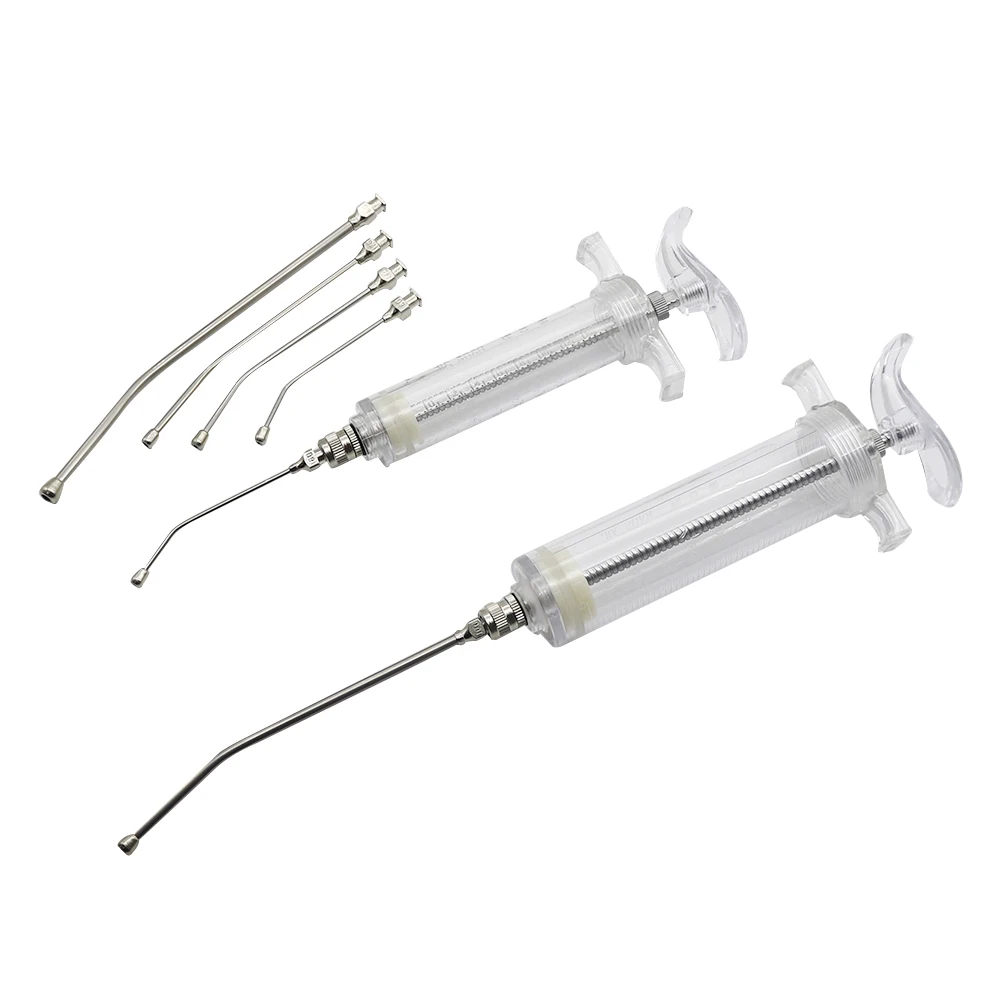 1Pc 10ml/20ml/50ml Bird Feeding Syringe Curved Tube Parrot Pigeon Pet Bird Feeding Supplies