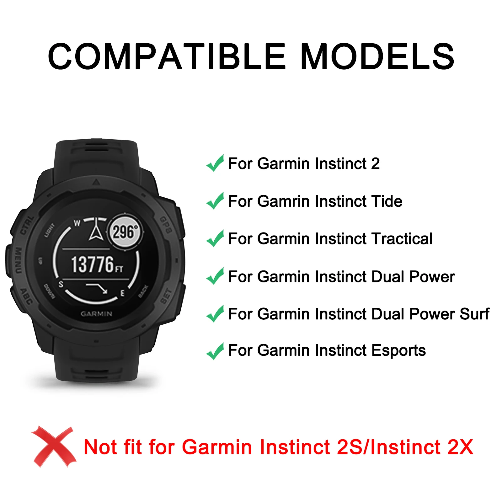 Garmin Instinct 2  Ǹ Ʈ, Tide/esports ð , Garmin Instinct Ʈ ġ  ü ո 