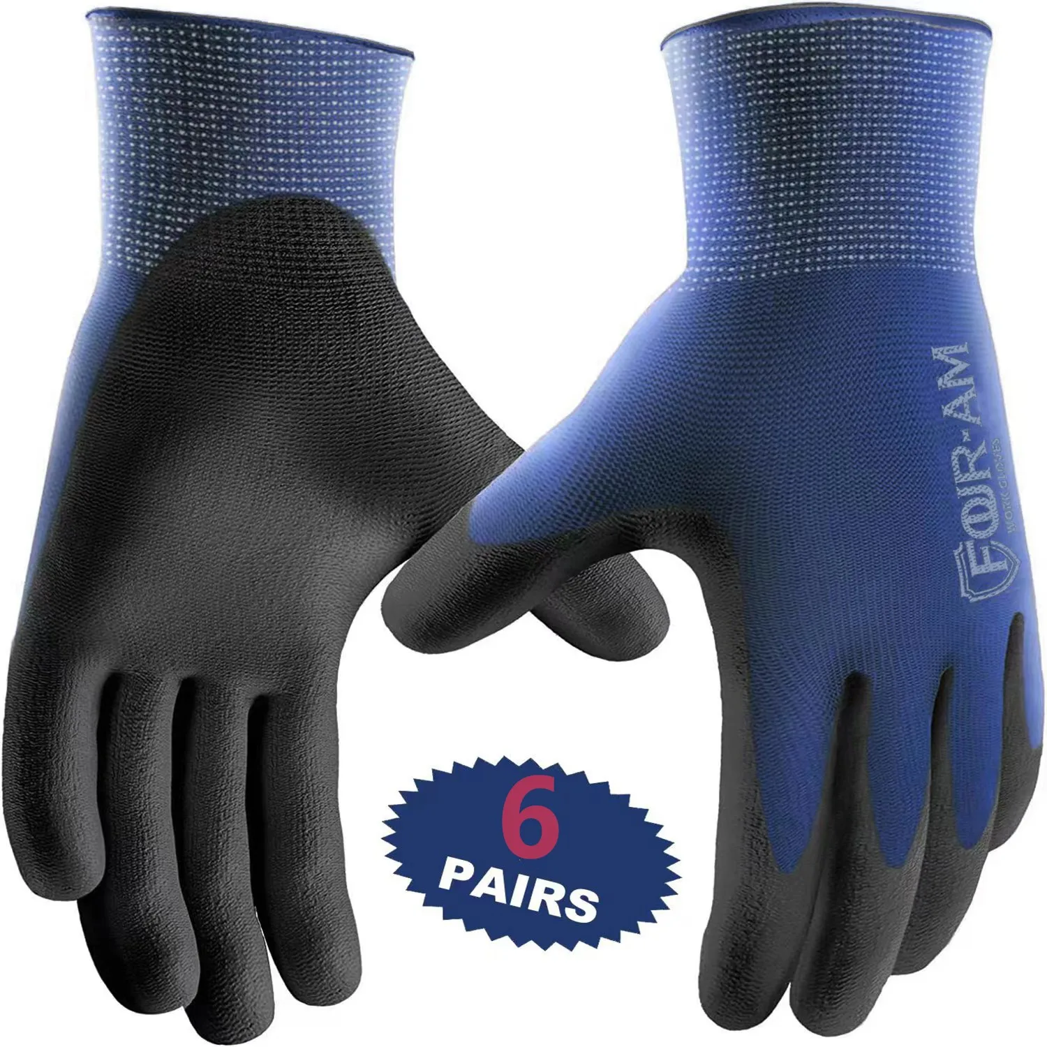 Premium Ultra-Thin PU Coated Work Gloves - Versatile Multi-Pack