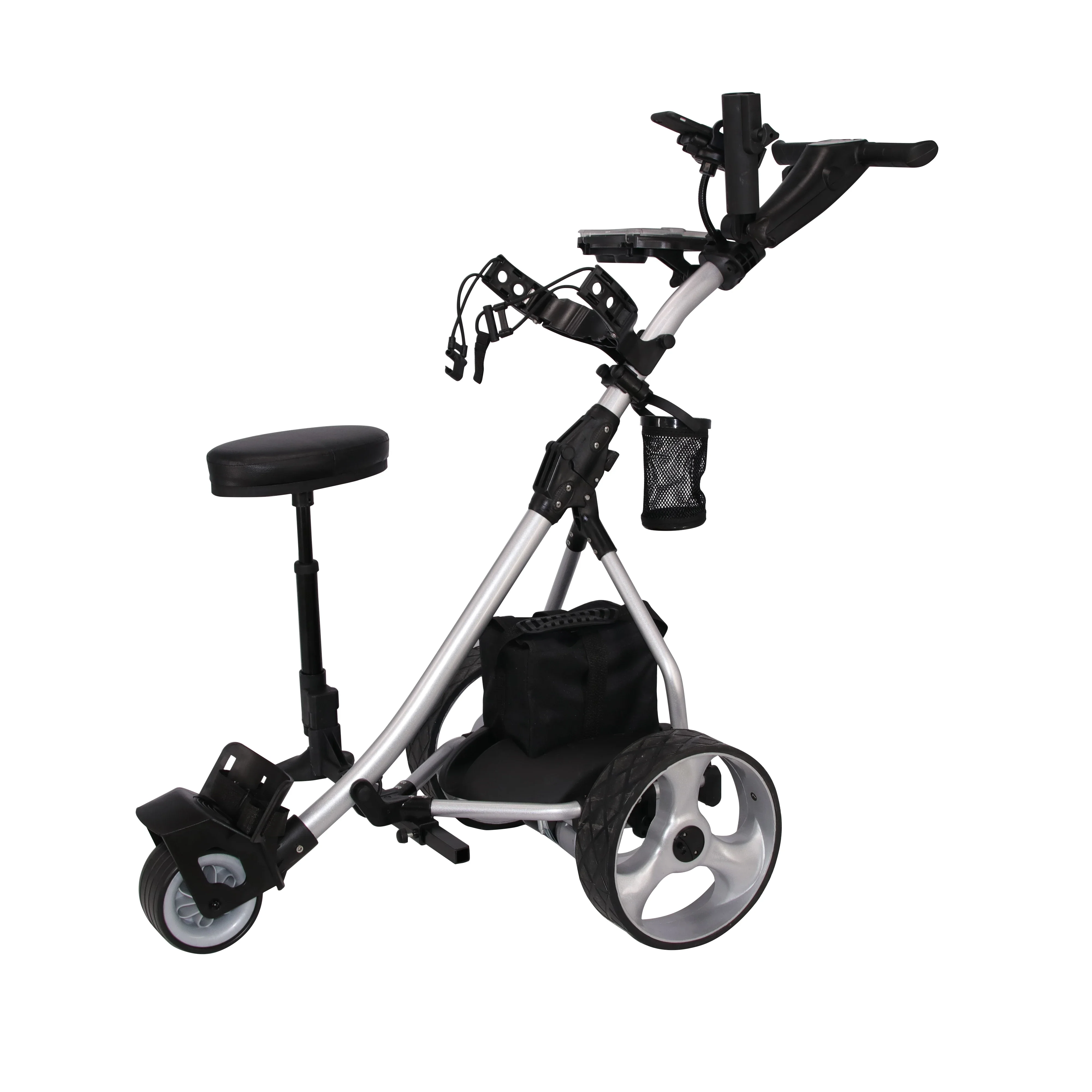 Golf Carts Lithium Battery Electric Golf Trolley Hot Sale Three Wheel Trolley