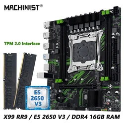Advanced Performance Motherboard Kit with Intel Xeon Processor and 16GB DDR4 RAM - Motherboards