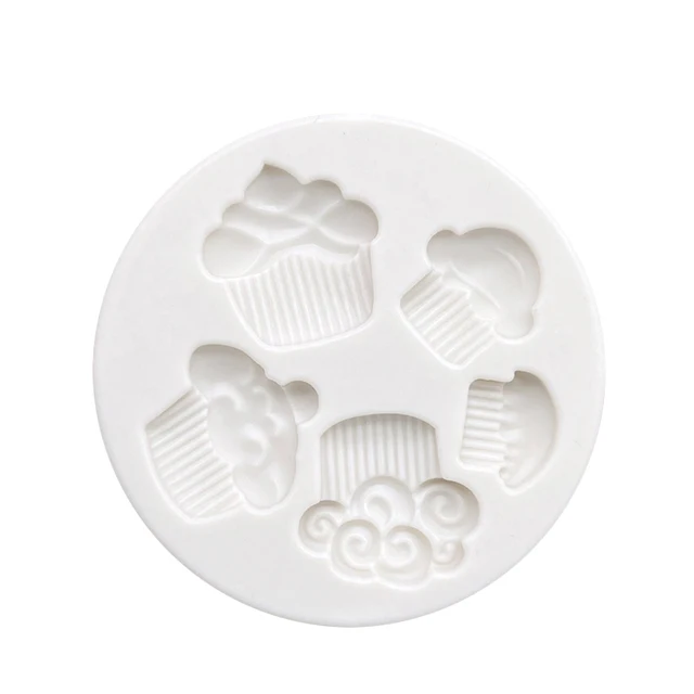 Fagylalt Sütemény Szilikon Cukrász Penész Gyanta Szerszámok Csokoládé Cupcake Sütés Fondant Díszítő