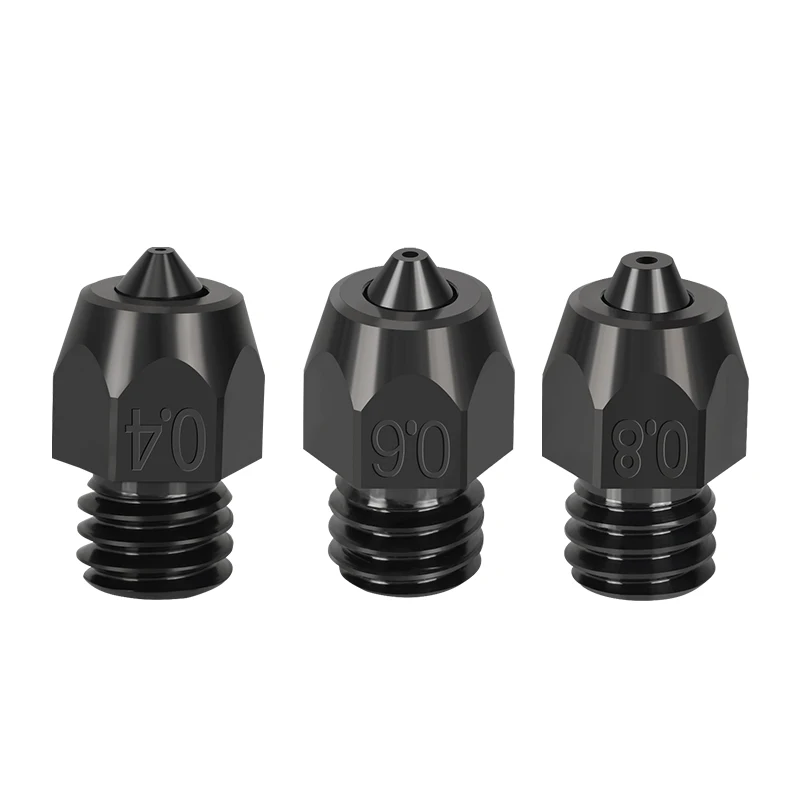 

0.4MM 0.6MM Phaetus Tungsten Carbide Mk8 Nozzle 1.75MM Filament For Kingroon Mellow Ender 3 CR-10 3D Printer Accessory