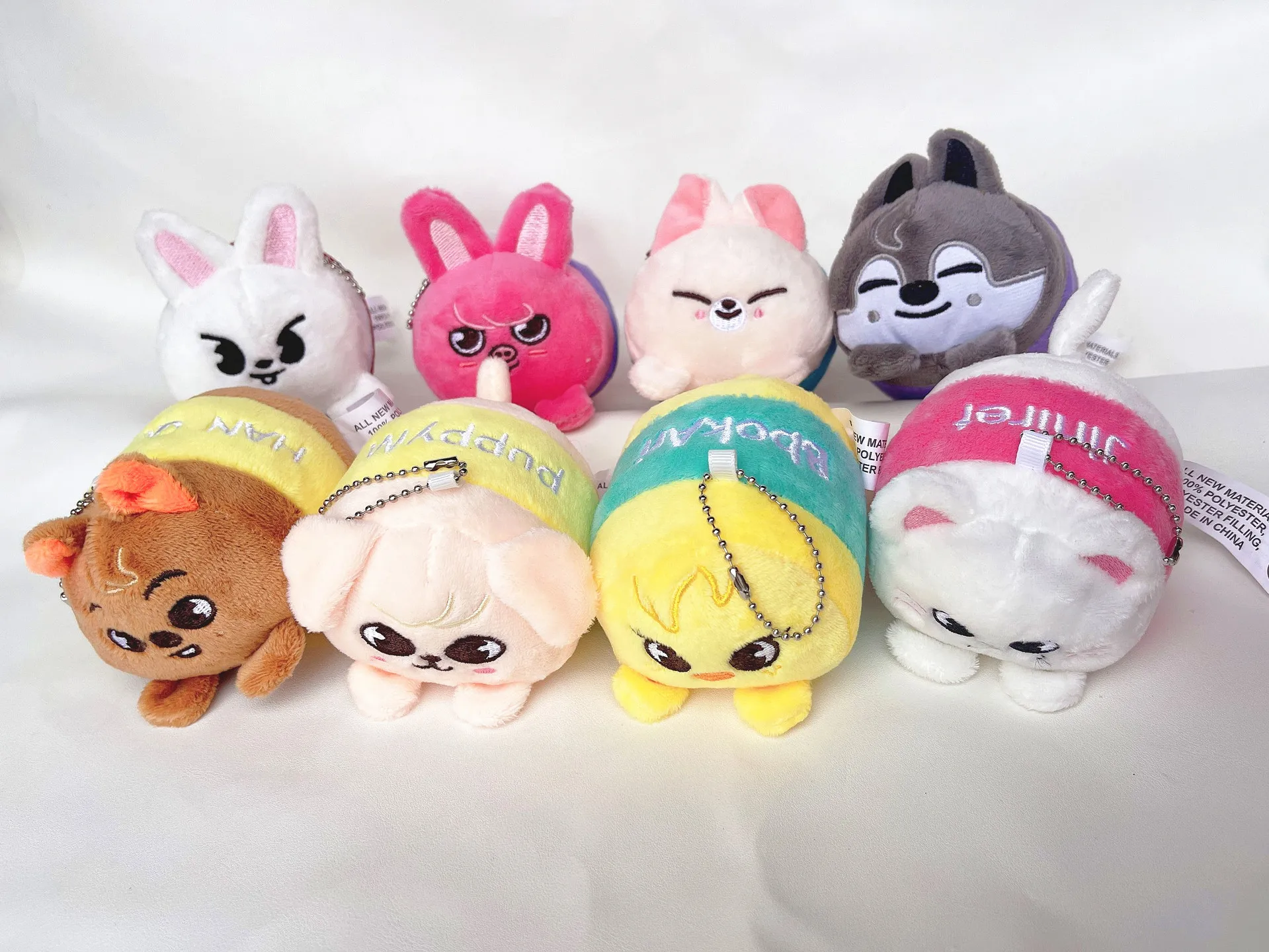 

Игрушки плюшевые детские «Оставайтесь победой», волк Чан, Мультяшные животные, плюшевые подвески для сумки, аксессуары, подарок для детей