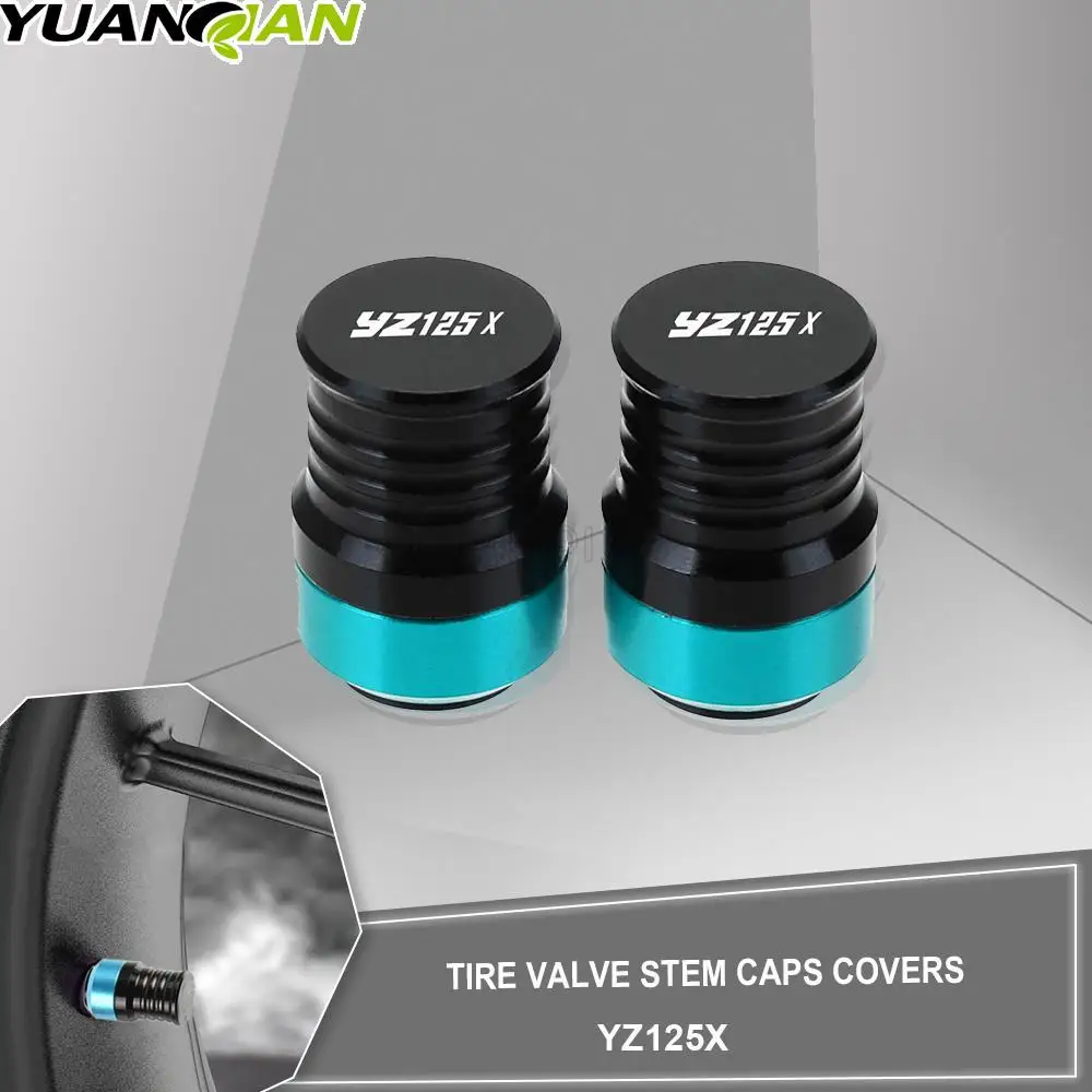 Accessori Moto Cnc Alumimum Tire Valve Stem Caps Covers Fit For Yamaha Yz125X Yz 125X2017 2018 2019 2020 2021 2022