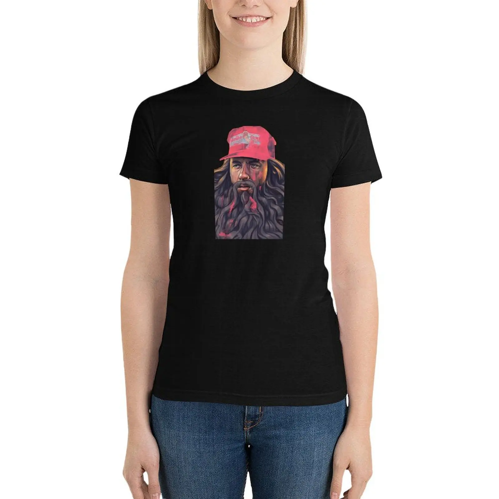 Bubba Gump - Movie T-Shirt shirts graphic tees lady clothes female Short sleeve tee Women's t-shirt
