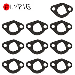 10Pcs Muffler Exhaust Gasket Fits for Honda GX110 GX120 GX160 GX200 5.5HP 6.5HP Engines