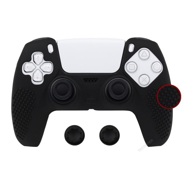 Cover Silicone For SONY Playstation 5 For PS5 Accessories Controller Rubber Case For PS5 joysticks Thumb Grips Caps