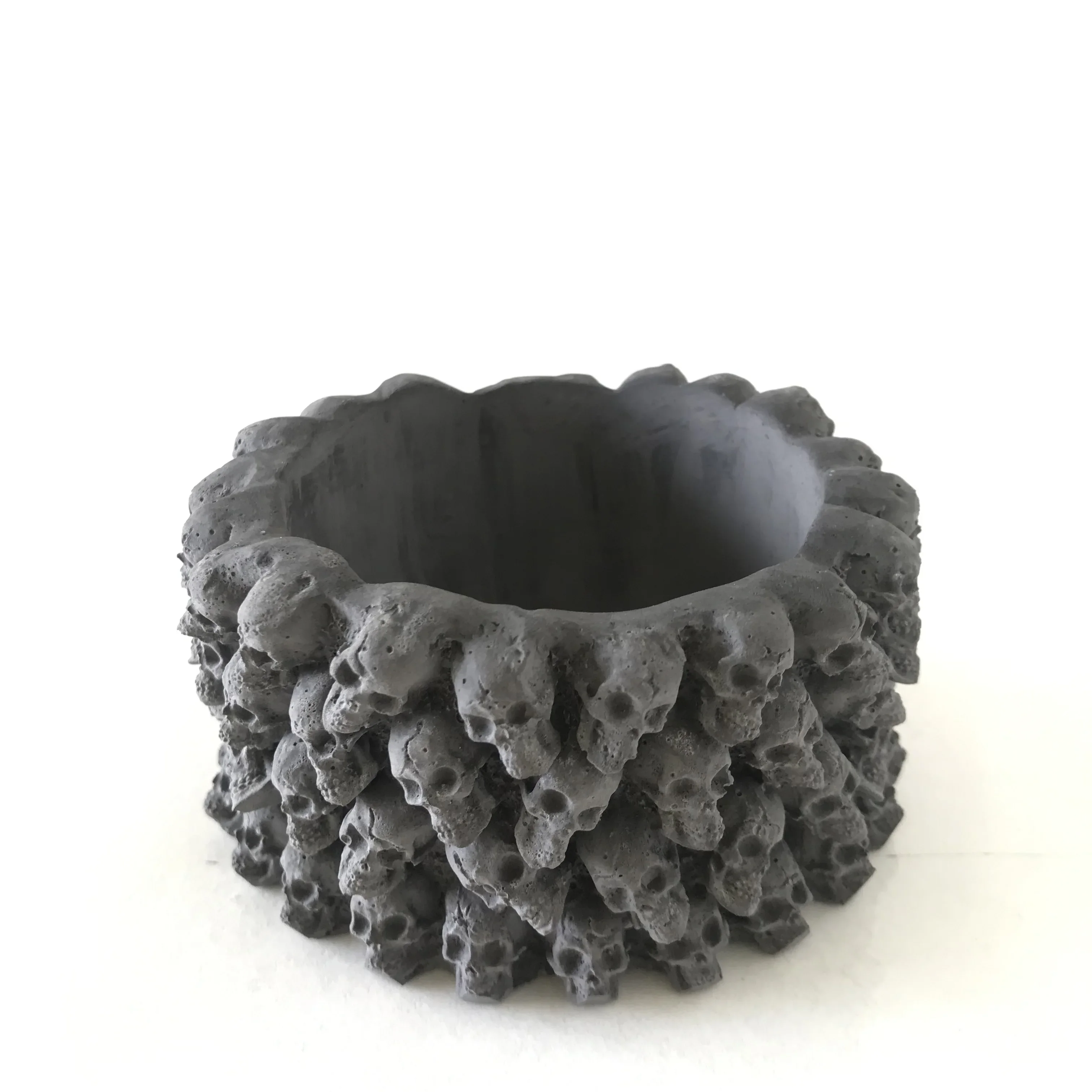 

Skull Flower Pot Silicone 3d Cement Skull Vase Mold DIY Resin Plaster Chocolate Candle Ashtray Making Mould