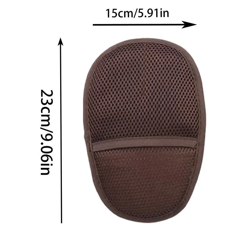Microfiber Car Wash Mitt Double Sided Soft Wash Mitt Car Gloves Water Absorption Thick Washing Washing Gloves