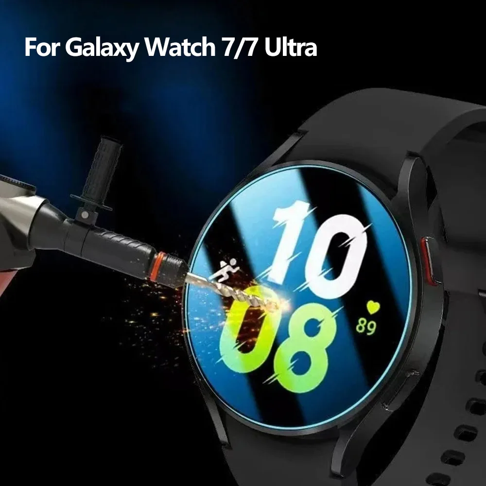 Screen protector Tempered Glass for Samsung Galaxy Watch 7/FE 40mm 44mm HD Screen Protector Film Anti-Scratch for Galaxy Watch 7 Ultra 47mm film