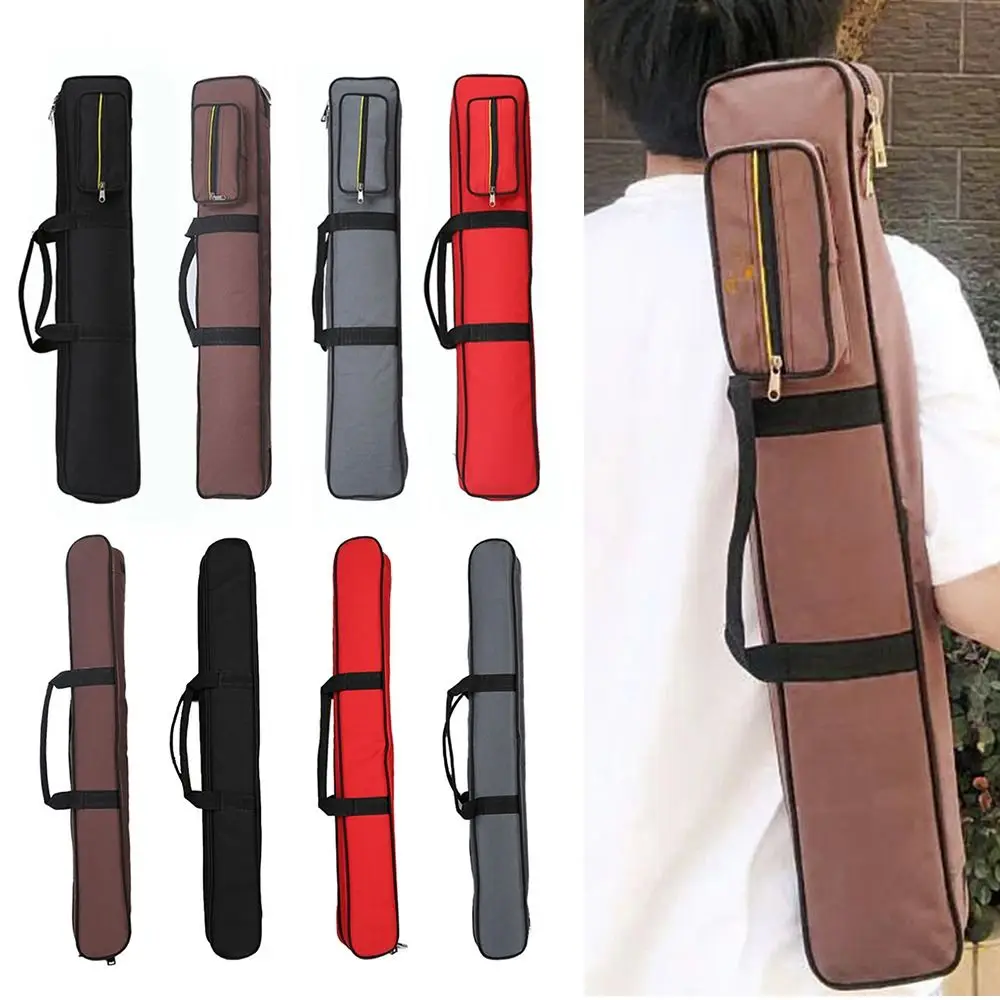 Universal Thickened Flute Bag Waterproof Container Vertical Storage Bag Portable Carry Pool Cue Case
