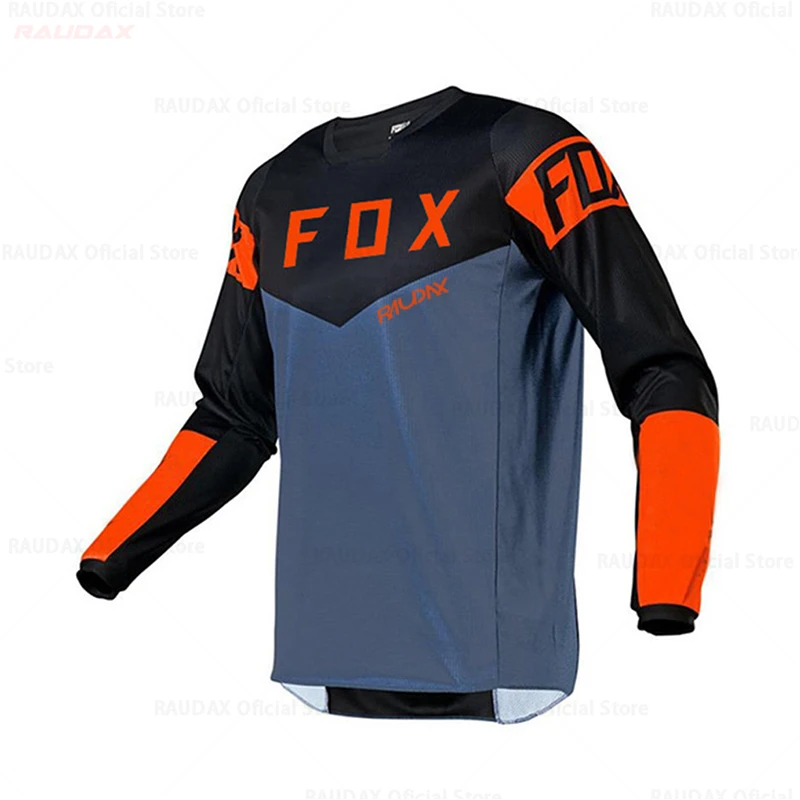 Cycling Jersey Long Sleeve Motocross Jersey MTB Downhill Mountain Bike DH Maillot Ciclismo Hombre Quick Drying Shirt