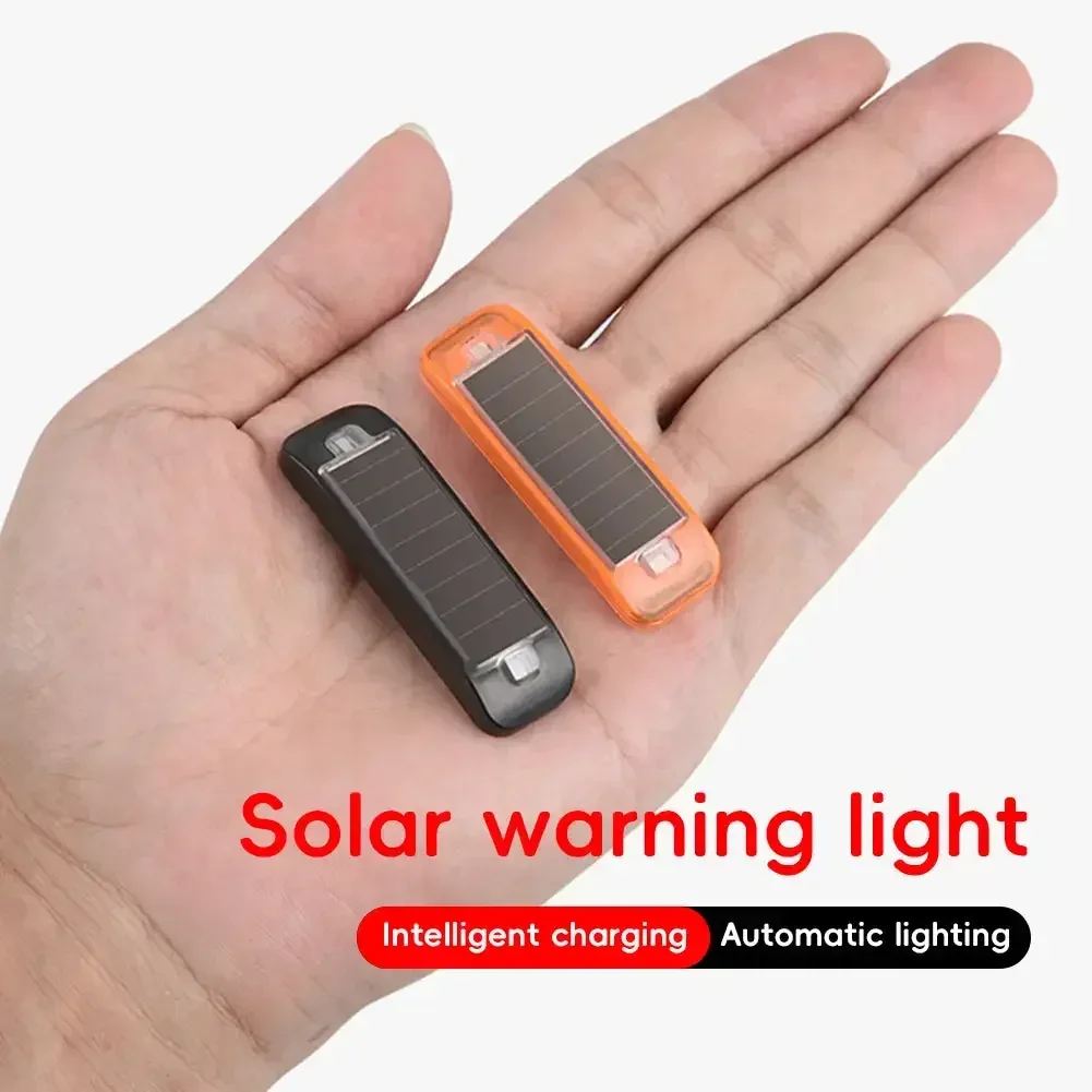 Spia di avvertimento a energia solare per auto indicatore di torcia a LED spia stroboscopica di avvertenza notturna per tutti i veicoli - Image 3