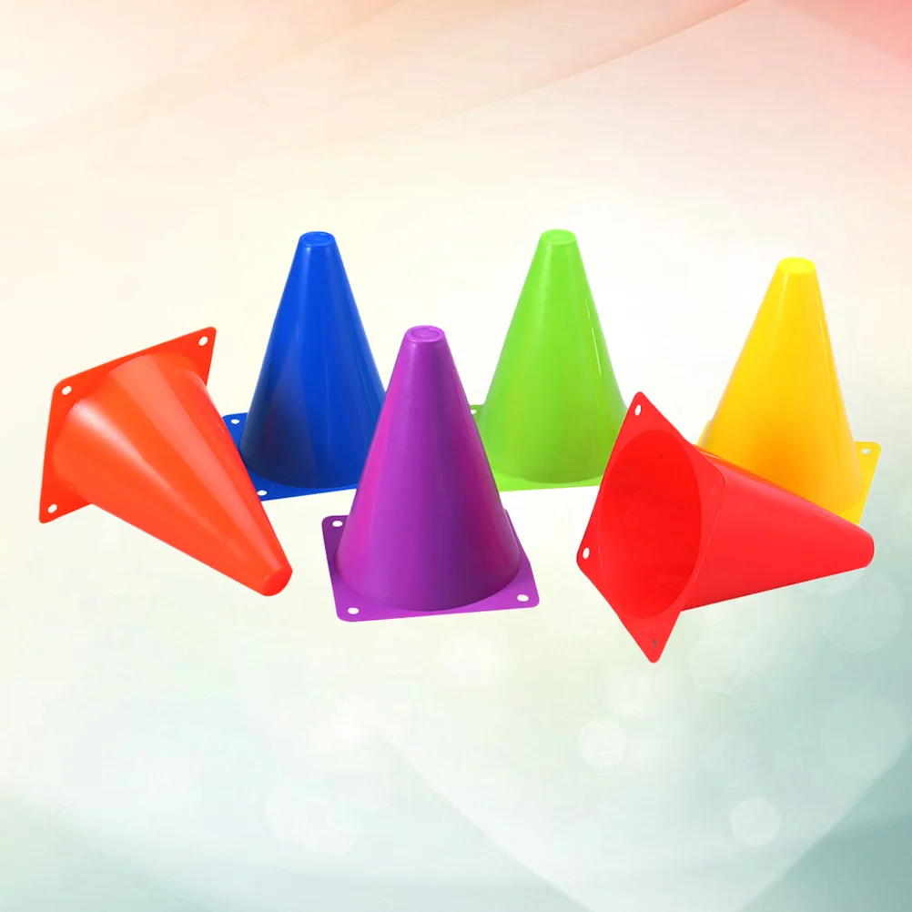 

12pcs Training Traffic Cone for Soccer Outdoor Activity Agility Marker Cones 18cm