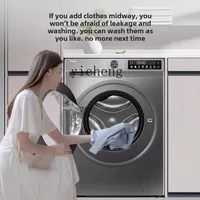 XL household drum washing machine ultra-thin 10kg large capacity elution frequency conversion 2