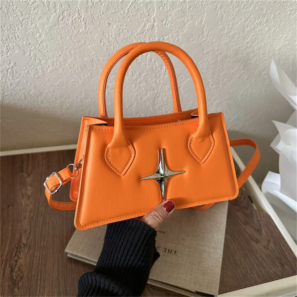 Borsa a tracolla quadrangolare con design a stella in pelle PU a tracolla piccola a tracolla per donna e ragazza_voghion.com