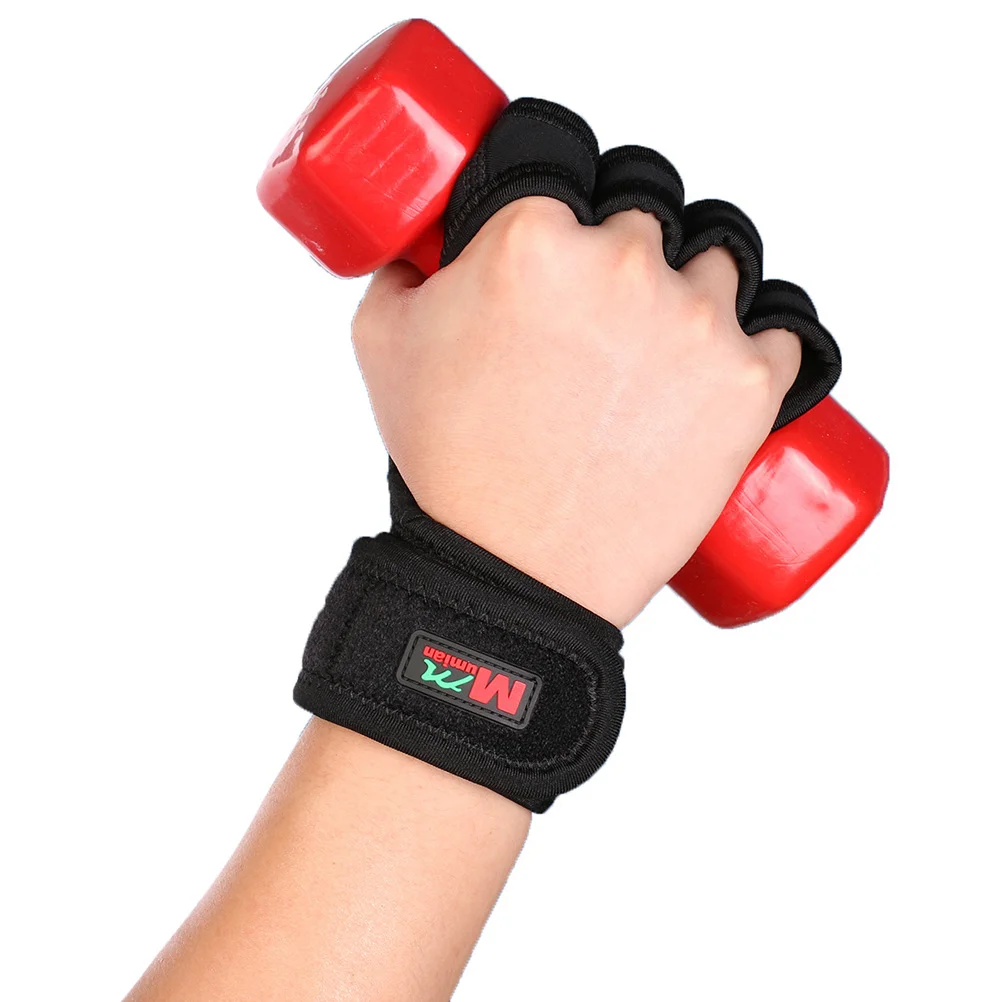 

Professional Sports Gloves Weightlifting Gloves Dumbbell Barbell Training Wrist Hand Grip Weight Lifting Equipment