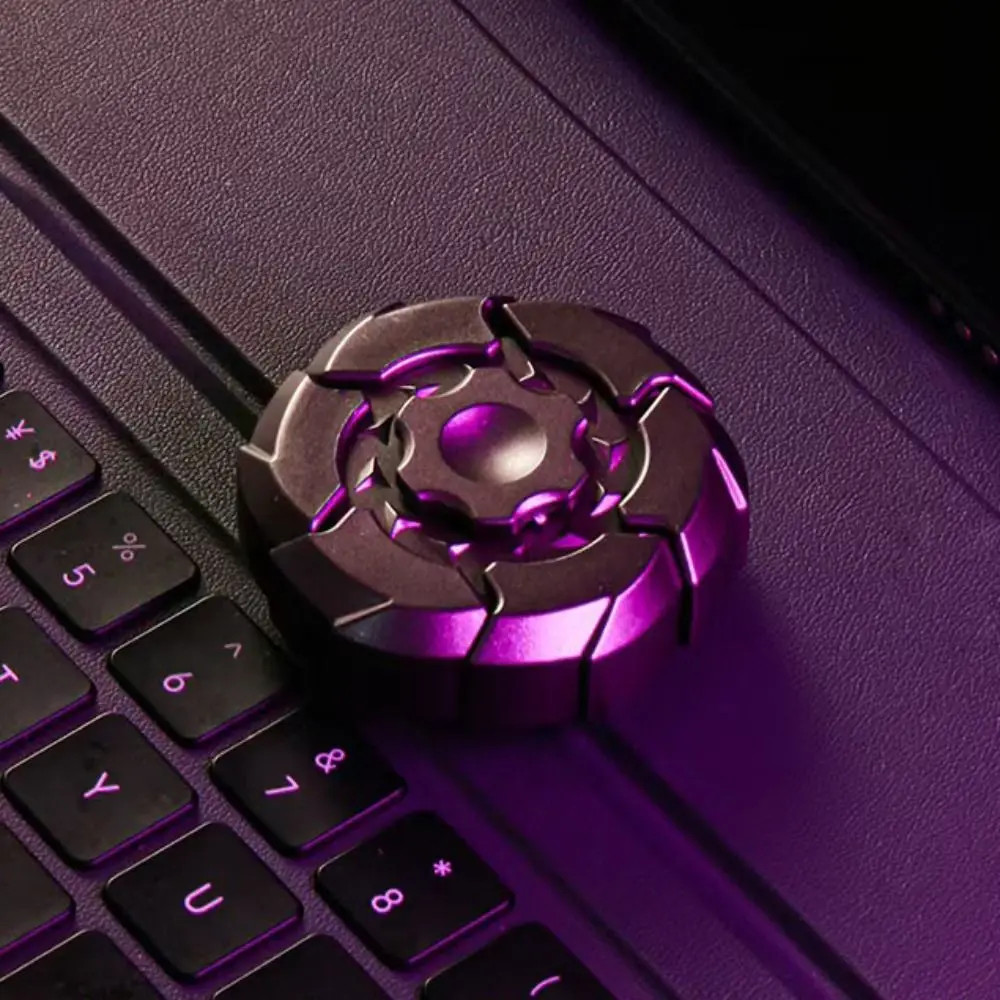 Luminous Luminous Fidget Spinner Rotator Design Silent Bearing Spinning Top Durable 360° Roatating Gyroscope Toy Children's Toy