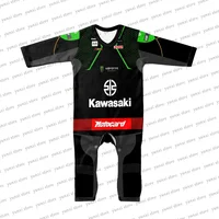 2024 Hot Sale WRC Rally Fashion Street Boys and Girls One Piece Team Red Black Cotton Extreme Sports 1