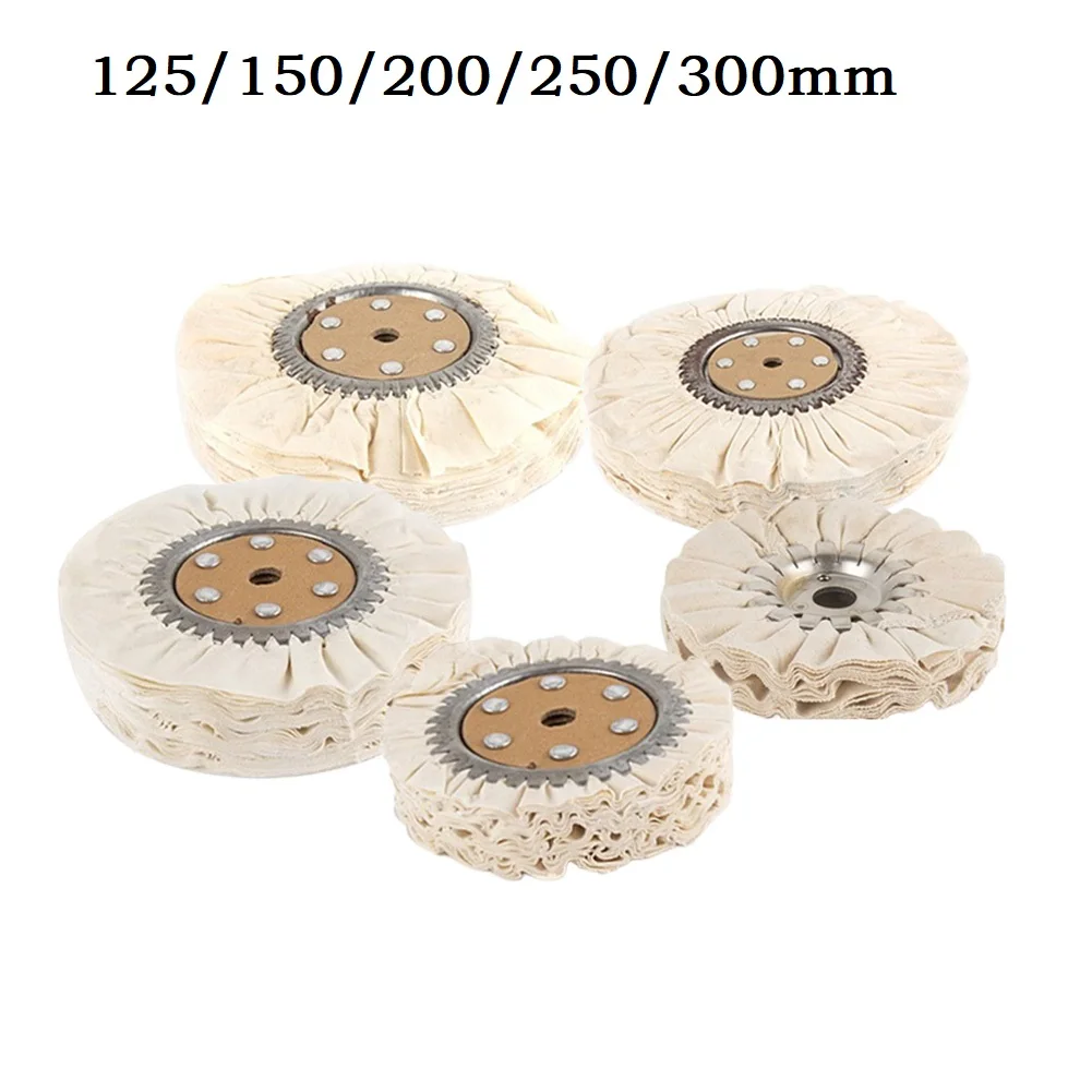 

1pc Polishing Wind Wheels Feather-proof Cloth Iron Core Buffing Wheel Metal Waxing Polishing Disc For Metal Wood Abrasive Tool