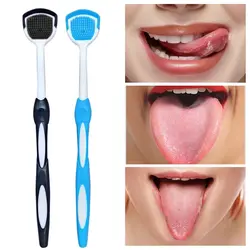 Silicone Tongue Scrap Brush Cleaning Scraper Food Grade Single Oral Care To Keep Fresh Breath