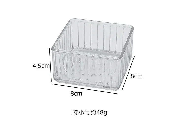 Unlimited Desk Drawer Organizers Set Plastic Bathroom Storage Makeup Organizer Transparent Clear Storage Box Bins