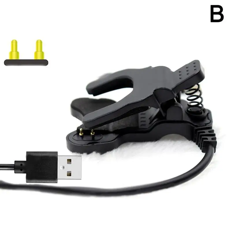 Universal Smart Watch Charger USB Charging Cable with Clip Accessory
