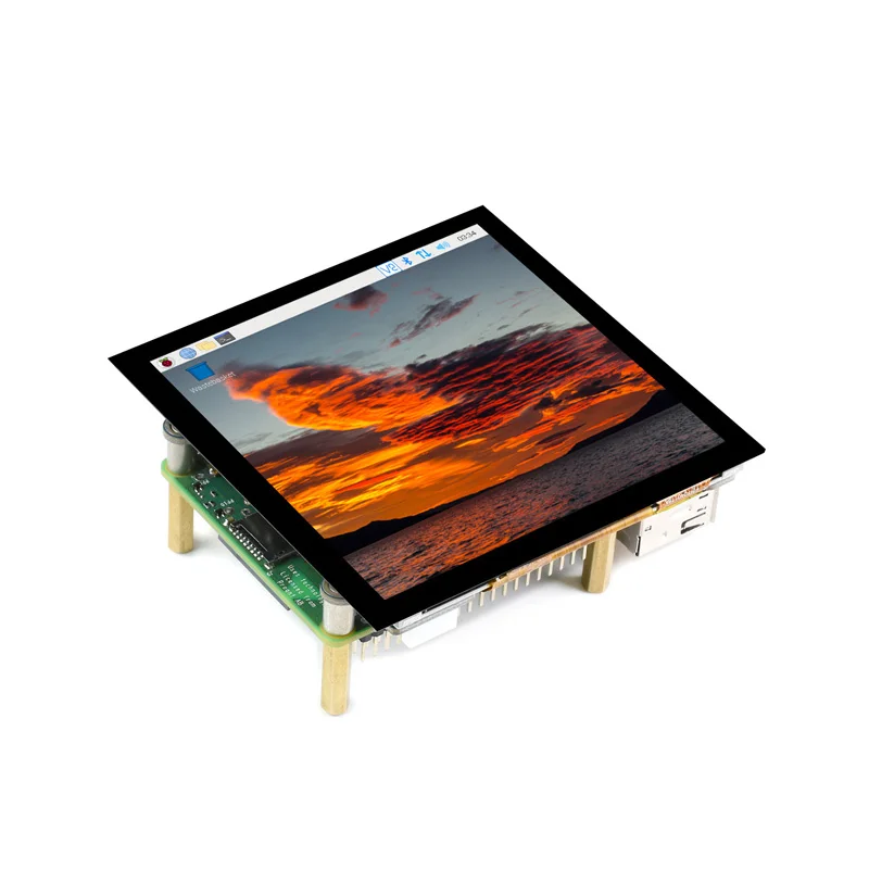 Raspberry Pi 4 inch HDMI LCD 4inch capacitive touch screen display Module 720&times;720 compatible with HDMI