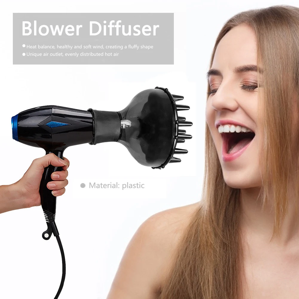 Description Picture 6 of itemUniversal Hair Diffuser Funnel Shape Hair Dryer Diffuser Hairdryer Diffuser Nozzle for Curly and Natural Wavy Hair