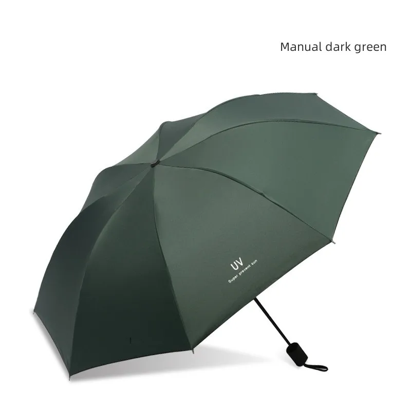 Folding Umbrella 8-Rib Automatic folding Umbrella Compact lightweight durable UV protection rain and sun umbrella automatic sunshade