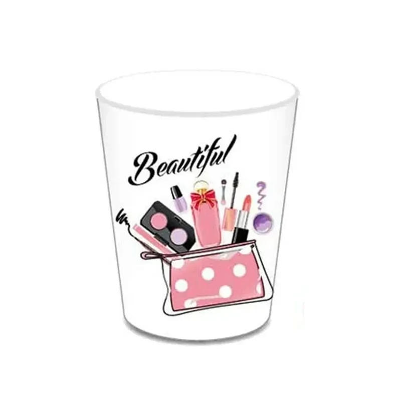스파 메이크업 테마 생일 파티 장식 식기 세트, 컵 플레이트 냅킨 풍선, 여아 좋아하는 공주 베이비 샤워