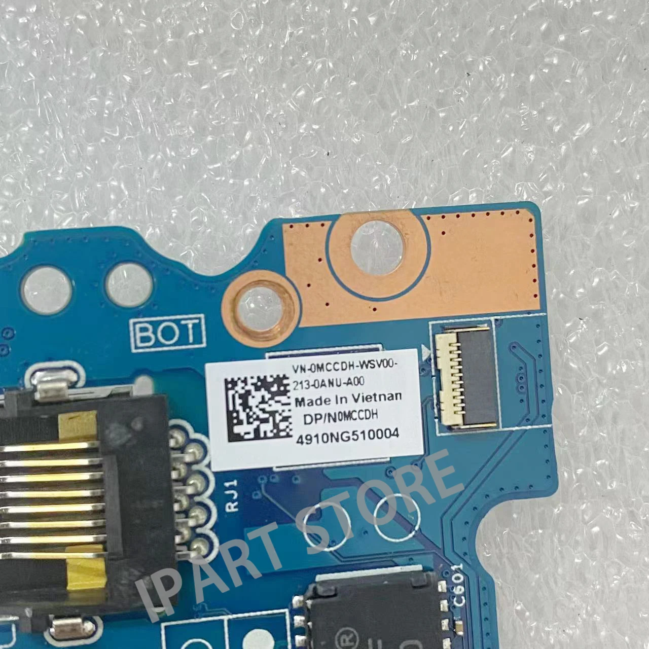 Usb Audio Ethernet io Board 2035131 para Dell Latitude 3520 E3520 Botão de Energia Cn0mccdh 0mccdh Mccdh 100 Testado - Imagem 2