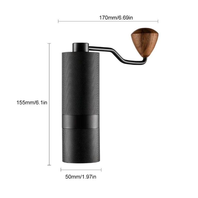 Moulin à Café Manuel, Moulin à Grains De Café Portable Avec Broyeur