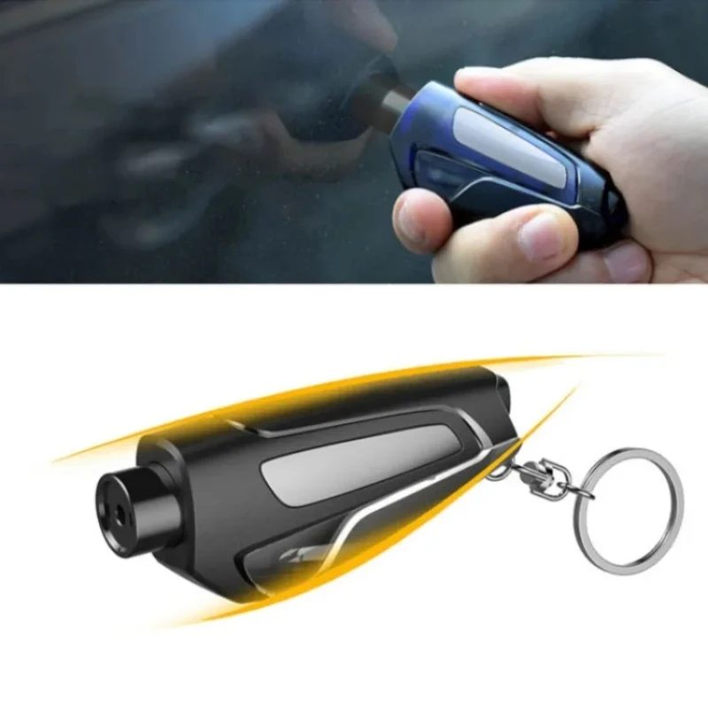 Portable Car Safety Hammer Car Window Glass Breaker Seat Belt Cutter Auto Life-Saving Escape Hammer Car Emergency Tools Kit