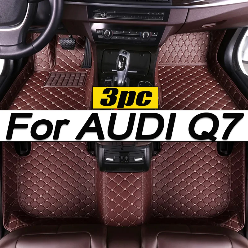 

Car floor mats for AUDI Q7(Five seats) 2006 2007 2008 2009 2010 2011 2012 2013 2014 2015 Custom foot Pads automobile