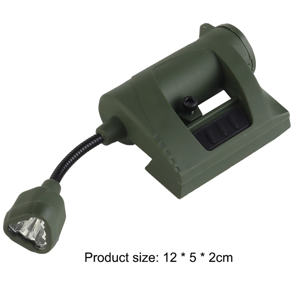 MPLS CHARGE Helmet Light 3 Modes LED Helmet Flashlight Outdoor Night Lighting For Laser Hunting Cycling Fishing Helmet Lamp