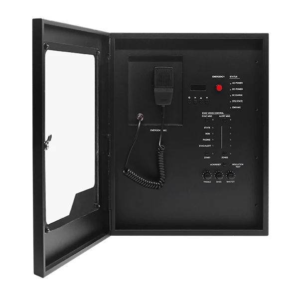 Fire alarm Voice Evacuation Control broadcast system Voice Evacuation Panel