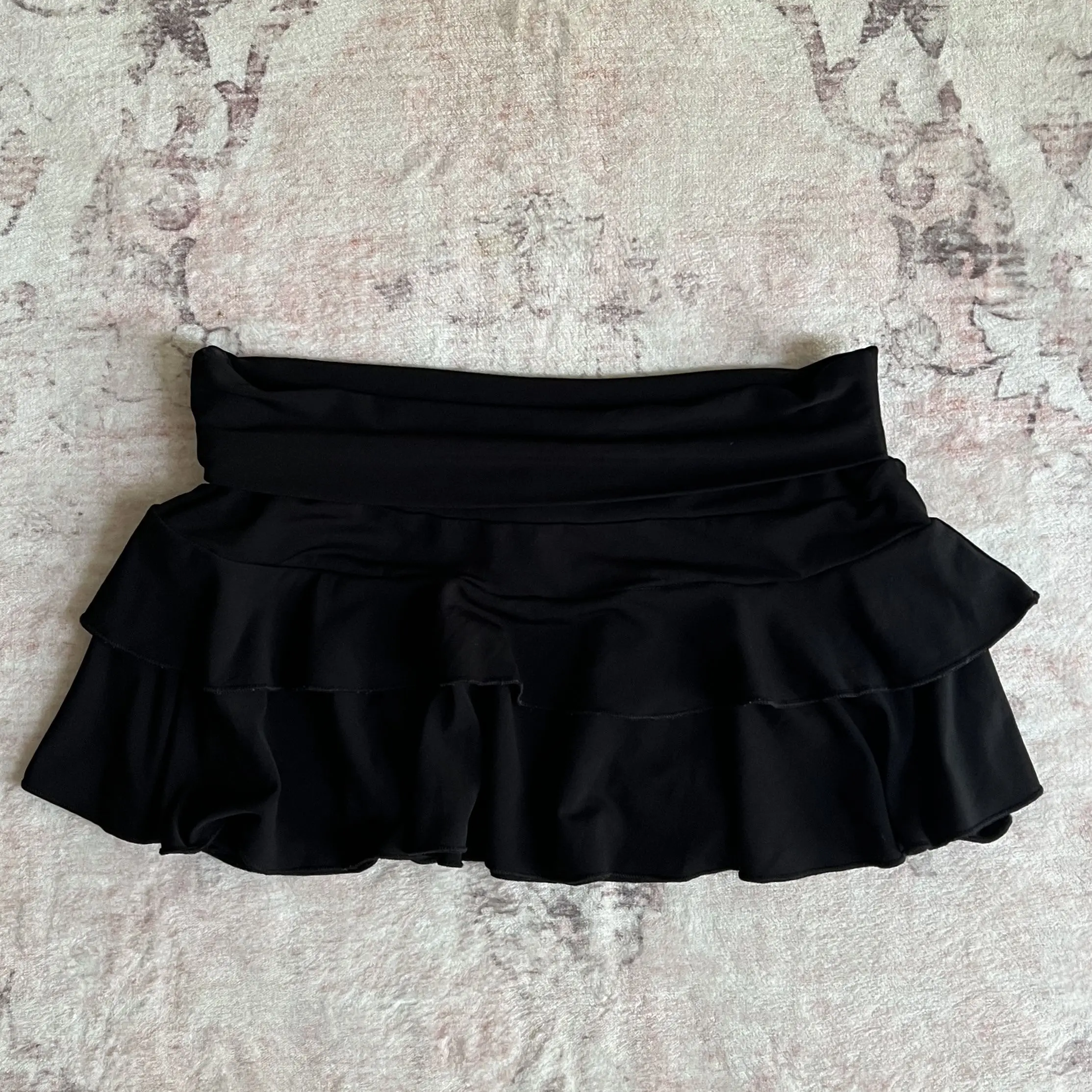 Y2K Mini Skirt Ladies low waist layered pleated black sexy retro A-line pleated skirt casual short summer skirt emo 1