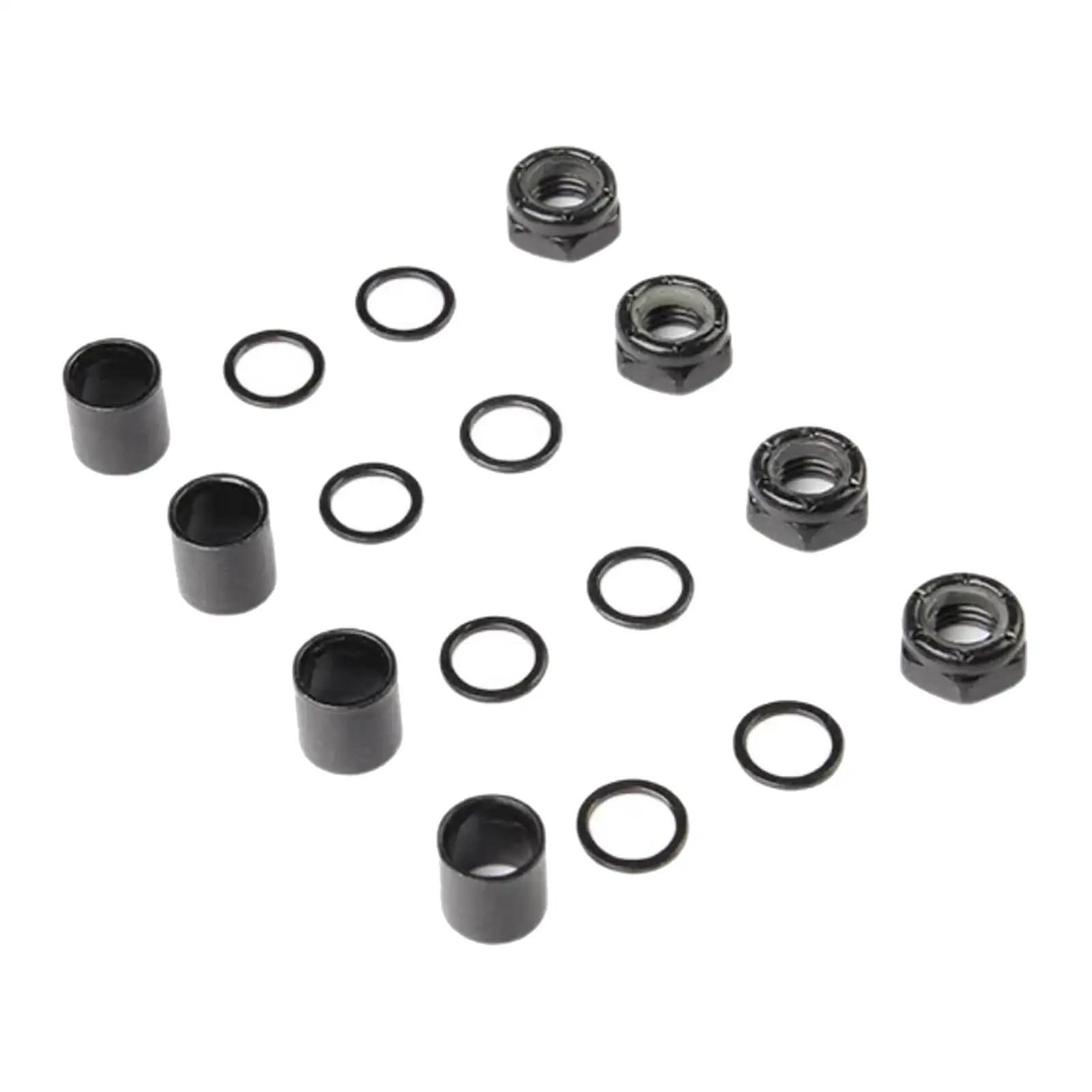 Skateboard Truck Spacers Nuts Cruiser Longboard Roller Skates Hardware