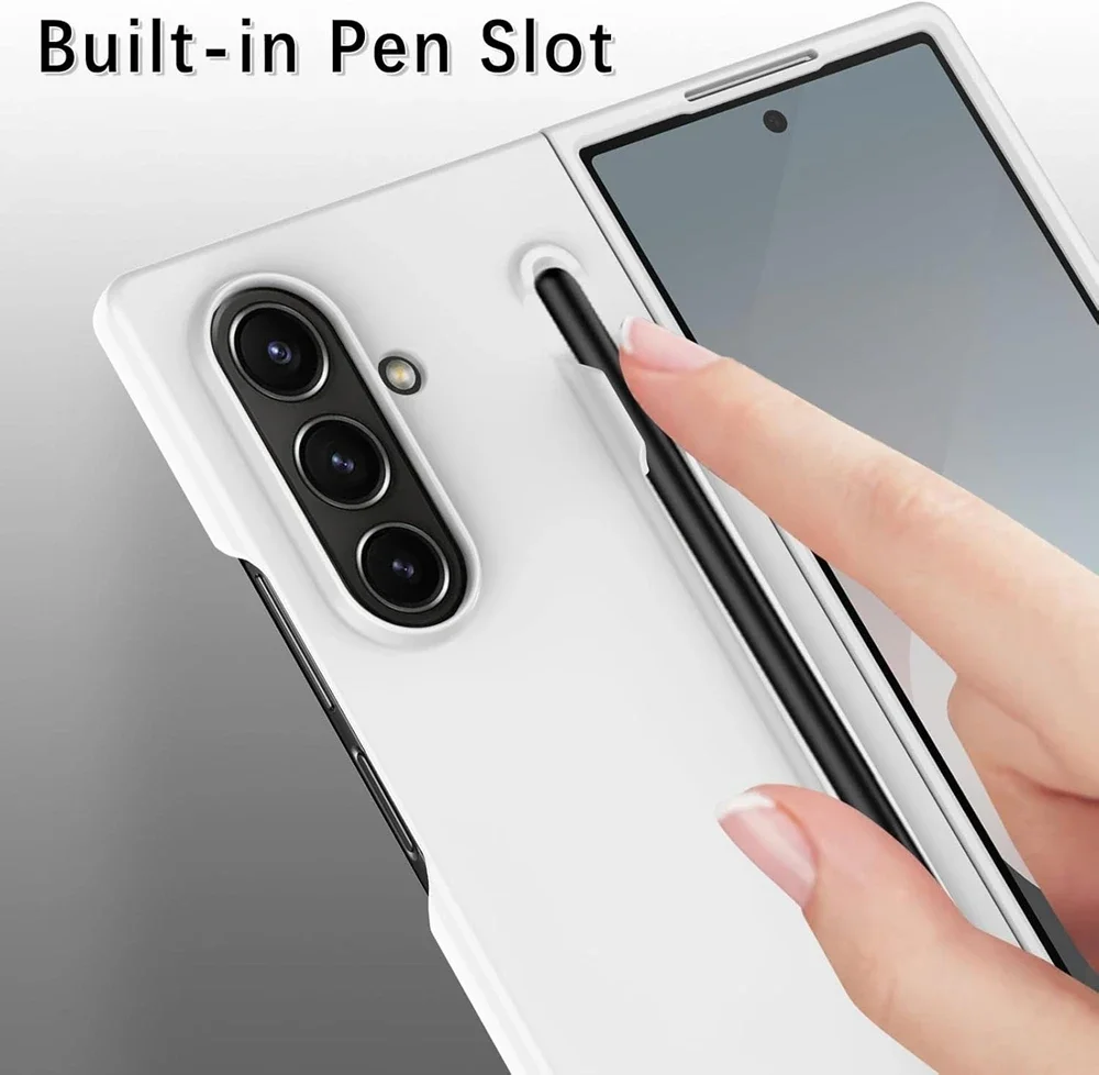 Slim Matte Shockproof Cover with S Pen Holder