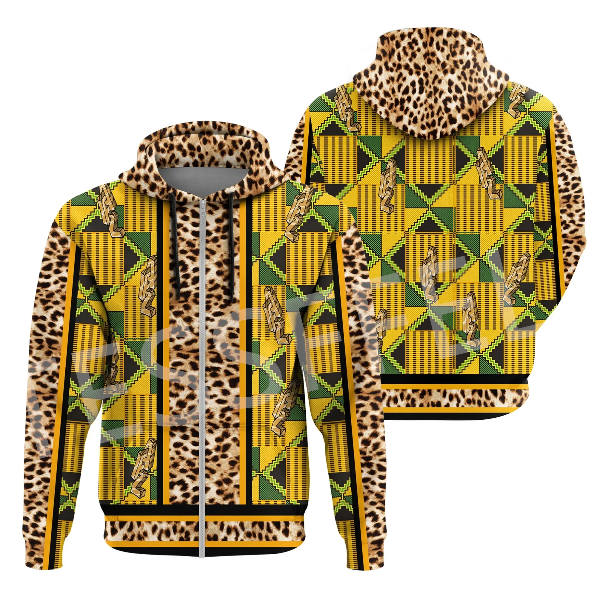 NewFashion Africa Country Kente Ghana Tattoo Retro Culture Tracksuit 3DPrint Men/Women Unisex Casual Pullover Jacket Hoodies 7X