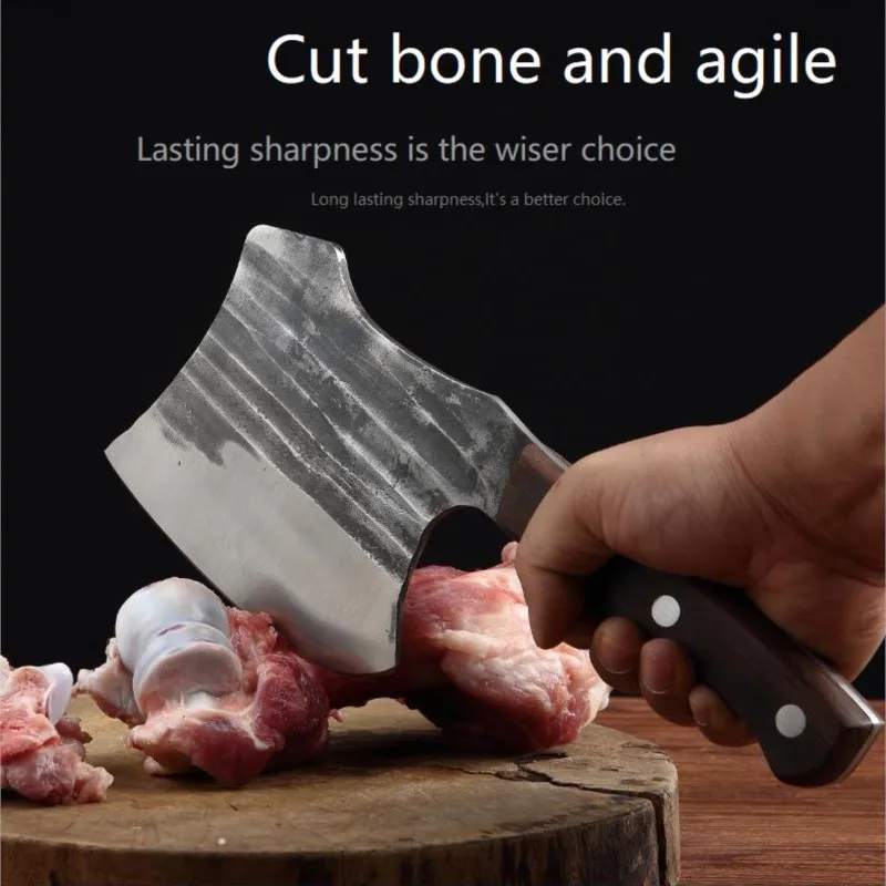 Forged Heavy Duty Meat Cleaver for Meat Cutting Bone Chopping