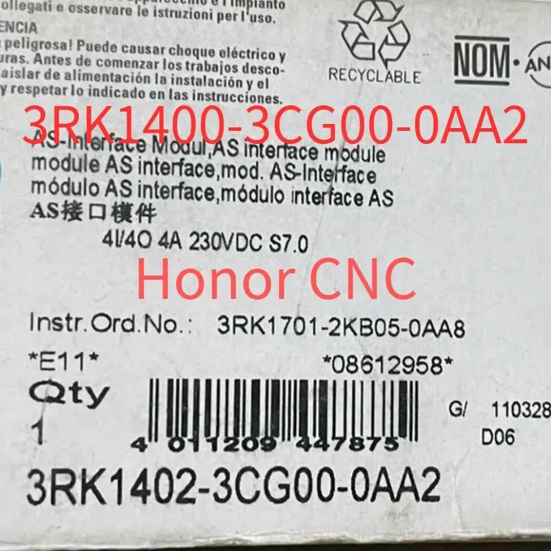

3RK1400-3CG00-0AA2 3RK1400 3CG00 0AA2 Brand New Module Unit