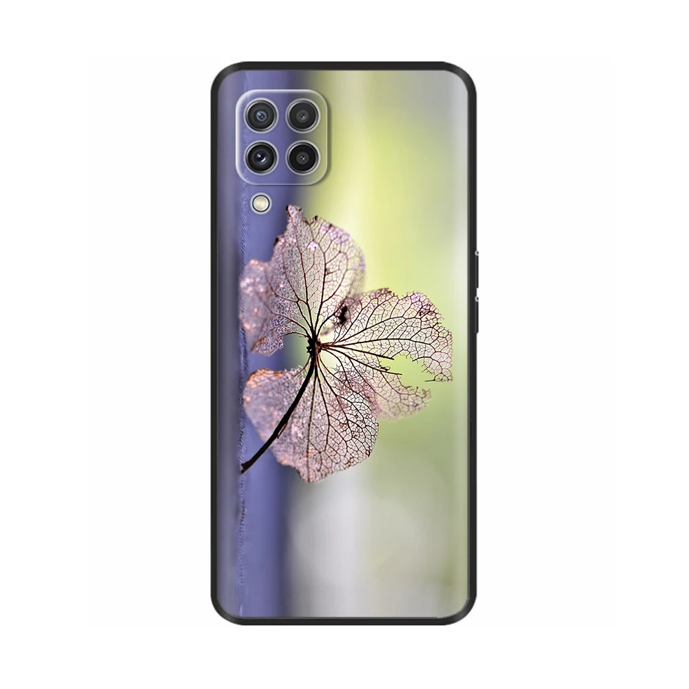 Floral Painted Silicone Protective Case - Elegant Bumper Cover