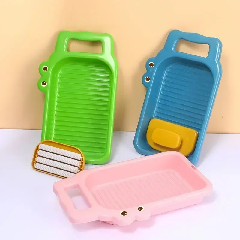 Underwear Washboard Antislip Thicken Washing Board Clothes Cleaning Laundry Cleaning Tool Bathroom Accessories Socks Washboard
