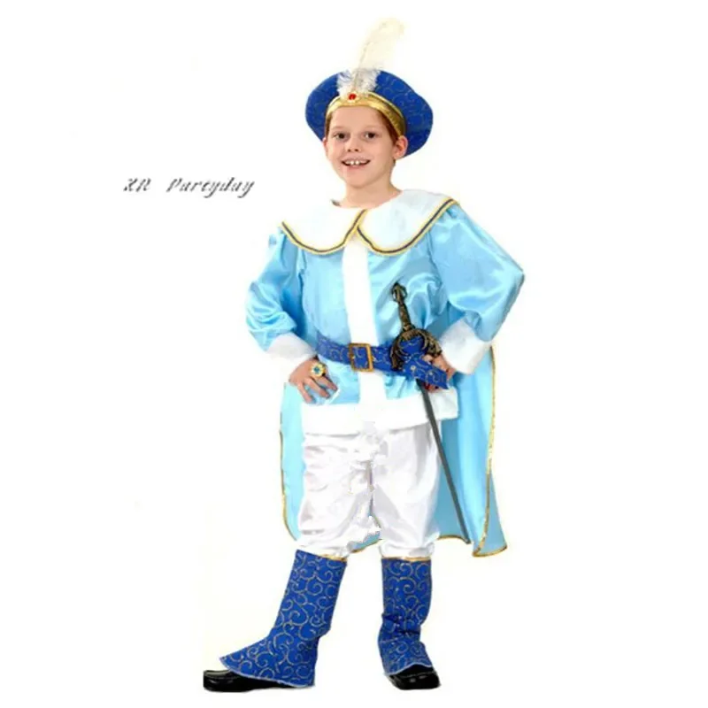 Bambini Boy Arab Prince Cosplay Boy Aladdin Prince Costume Di Halloween Per Bambini Carnival Dress Party